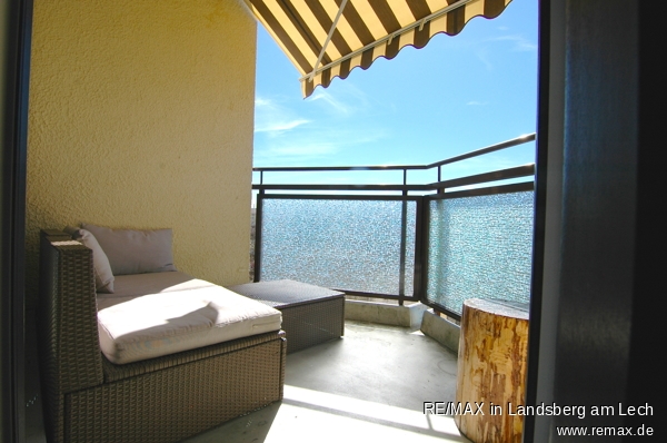 S�d-Balkon Etagenwohnung M�nchen