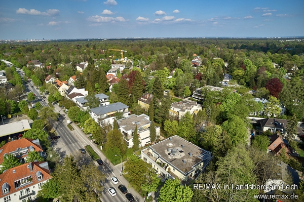 Luftbild Etagenwohnung M�nchen