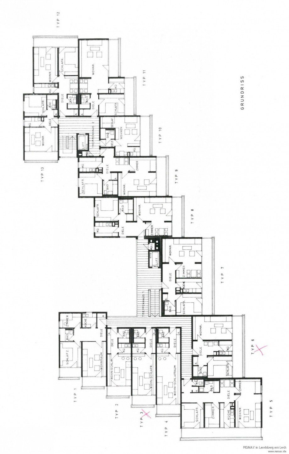 Wohnung Typ 5 Etagenwohnung F�rstenfeldbruck