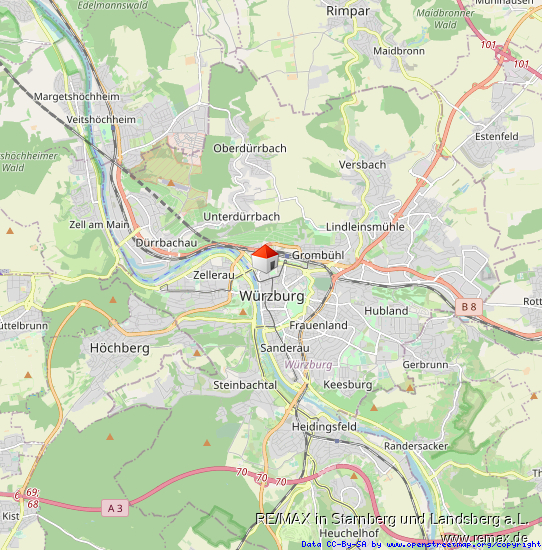 Makrolage Etagenwohnung W�rzburg