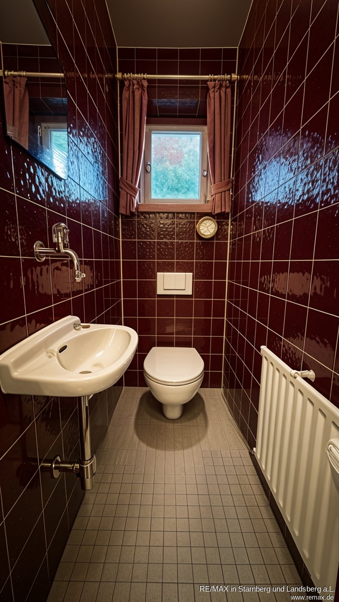 G�ste-WC Reihenmittelhaus M�nchen