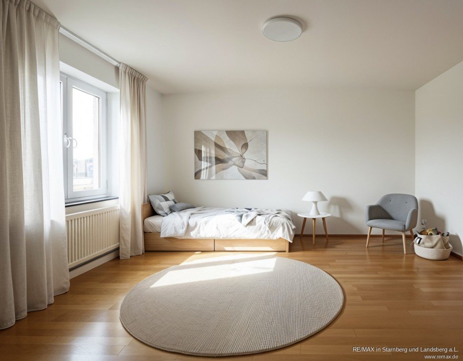 Kinderzimmer - Einrichtungsbeispiel Etagenwohnung Freising
