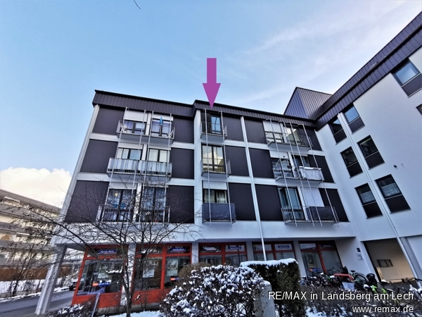 Au�enansicht Etagenwohnung Unterschlei�heim
