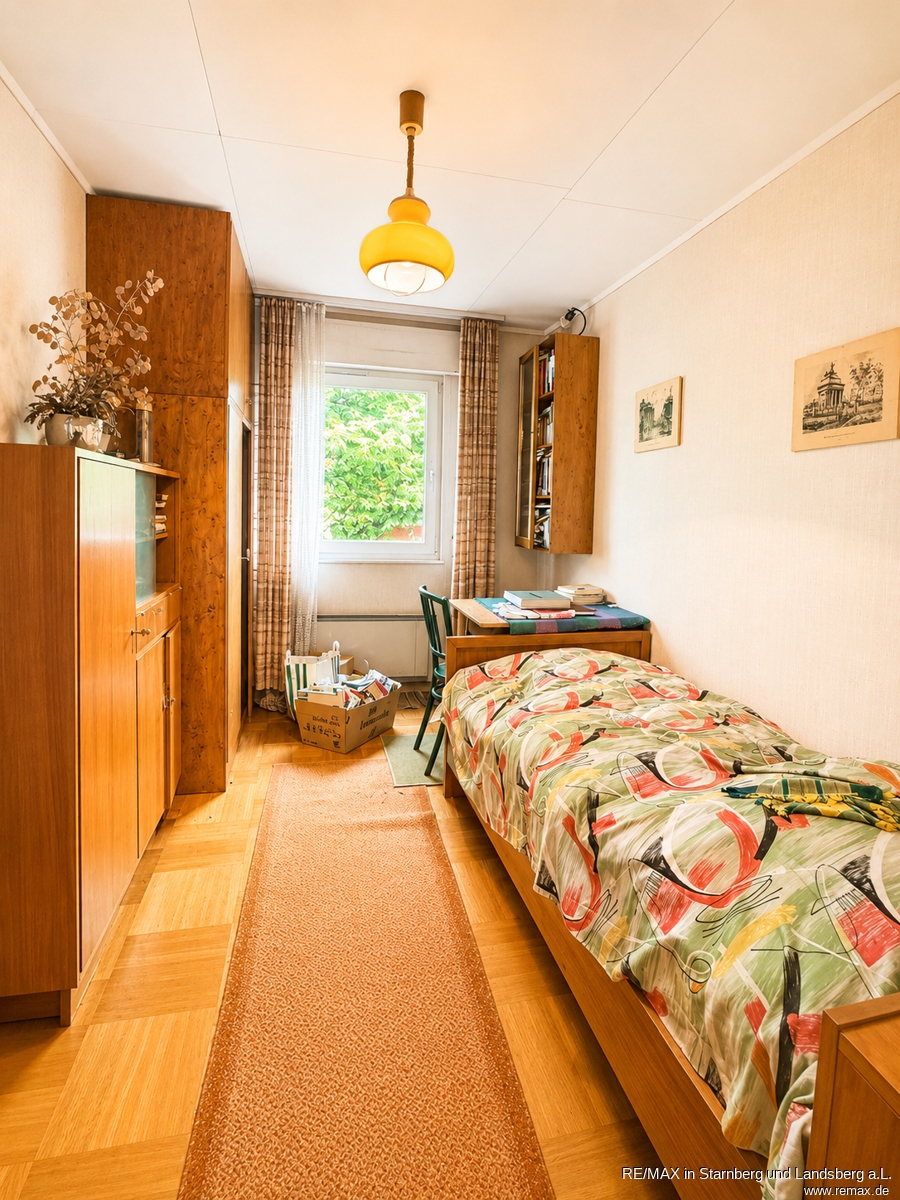 Schlafzimmer 3 im EG Einfamilienhaus Fulda / Aschenberg