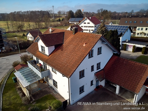 Haus Ostansicht Etagenwohnung Penzing