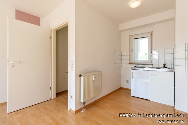 Wohnraum mit Pantryk�che Maisonettewohnung N�rnberg