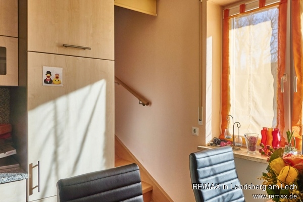 Aufgang zum DG Einfamilienhaus We�ling