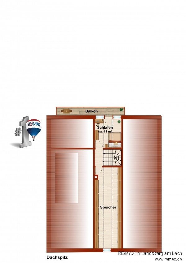 Grundriss Dachspitz Haus Jengen