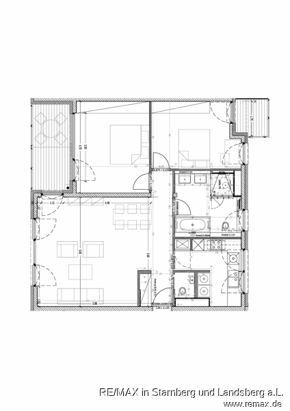 Grundriss Etagenwohnung M�nchen