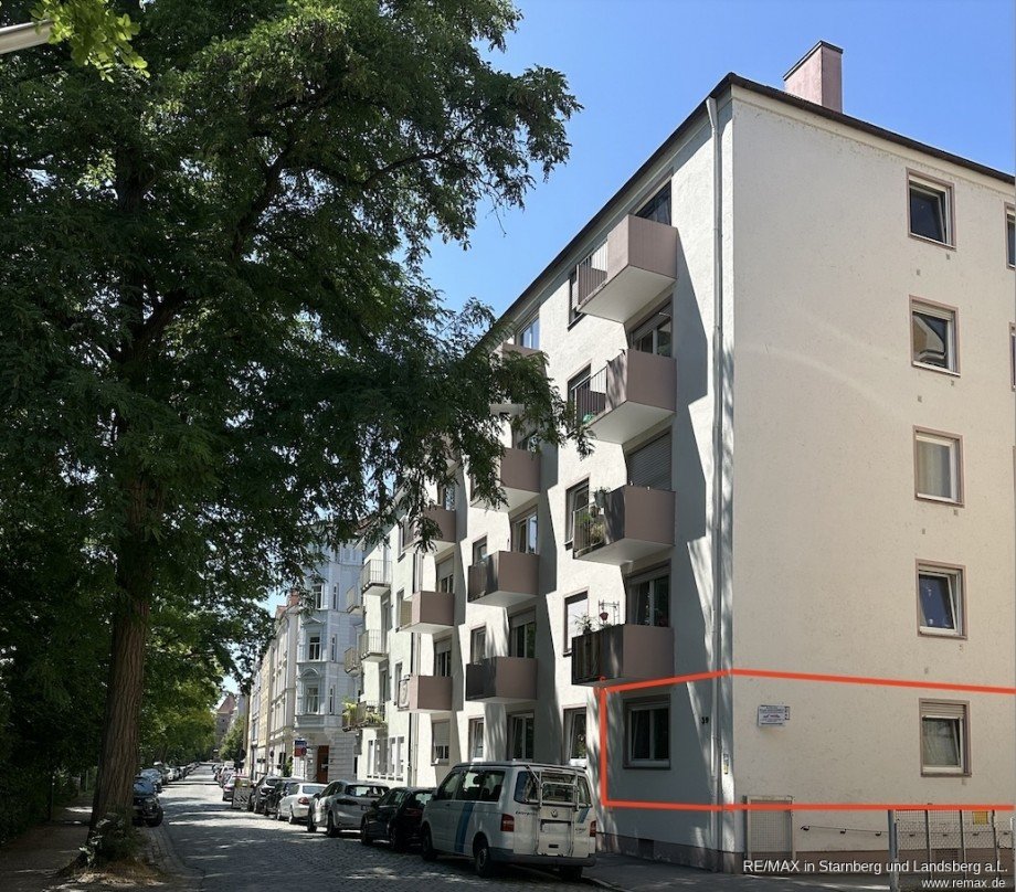 Haus und Lage der Wohnung Erdgeschosswohnung Augsburg