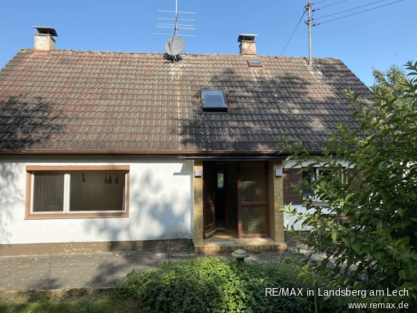 Haus Ansicht Eingang Einfamilienhaus Hurlach