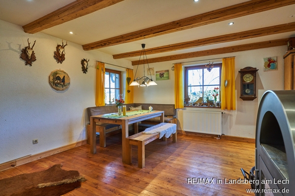 Wohn-K�che Bauernhaus Hurlach
