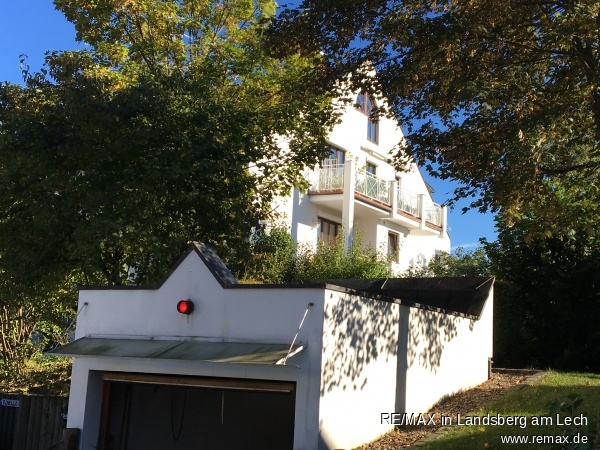 Wohnanlage Westansicht Etagenwohnung Utting