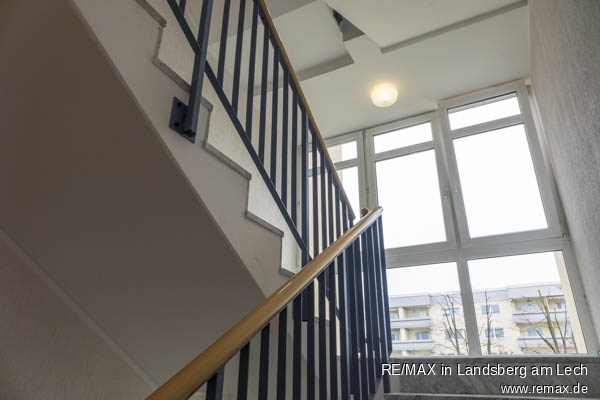 Das Treppenhaus Etagenwohnung M�nchen