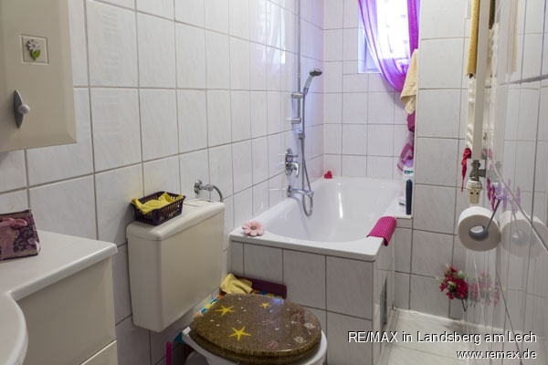 Das Bad Etagenwohnung Augsburg