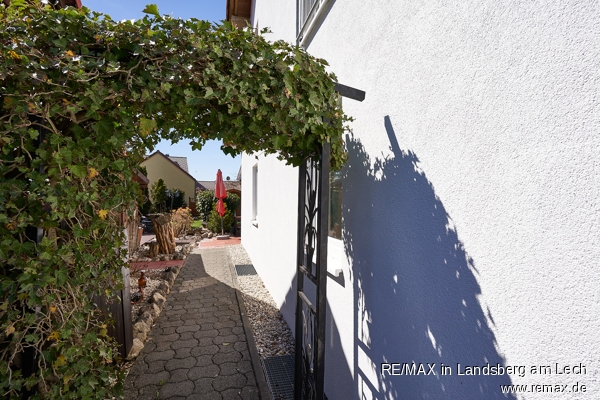 Gartentor Doppelhaush�lfte Klosterlechfeld