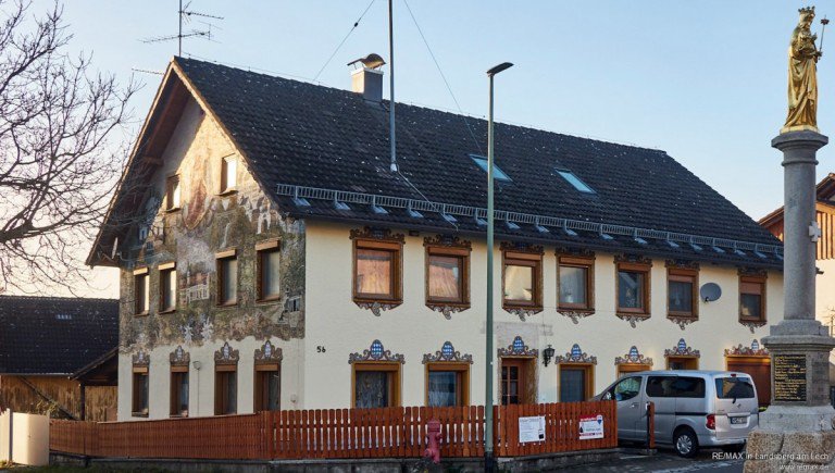Das Haus Hofstetten Bauernhaus VERKAUFT: Bauernhaus mit Resthof in Hofstetten zwischen Ammersee und Landsberg am Lech