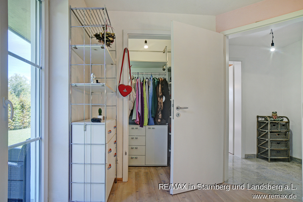 Arbeiten / Schlafzimmer klein Erdgeschosswohnung Hechendorf