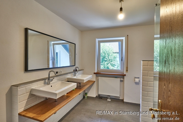 Bad im OG Einfamilienhaus Hurlach