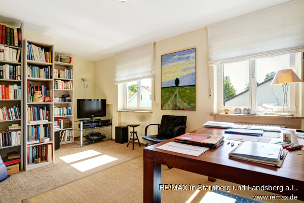 Kind/Arbeiten/G�ste-Zimmer im OG Einfamilienhaus Tutzing