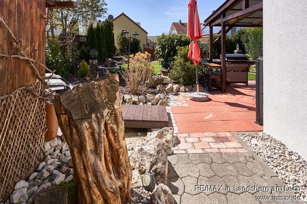 Garten Doppelhaush�lfte Klosterlechfeld