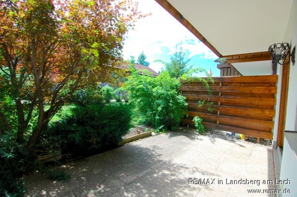 S�dterrasse Erdgeschosswohnung Schongau