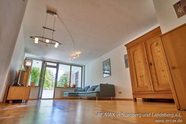Wohnzimmer Etagenwohnung M�nchen / Sendling