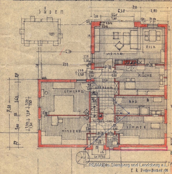 Erdgeschoss Einfamilienhaus Penzing