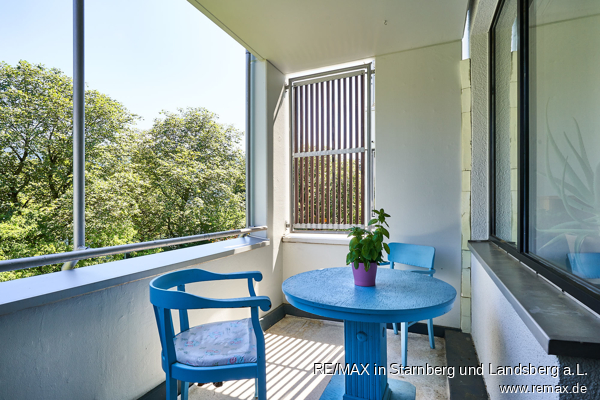 Balkon / Loggia-�hnlich Etagenwohnung M�nchen / Sendling