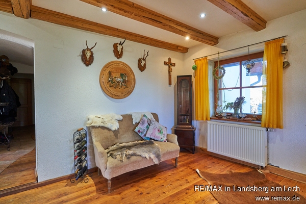 Wohn-K�che Bauernhaus Hurlach