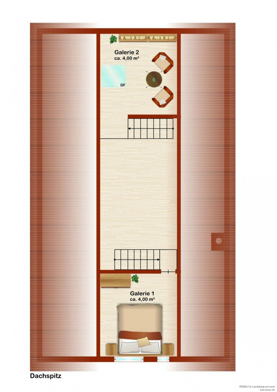 Grundriss Dachspitz Einfamilienhaus Landsberg