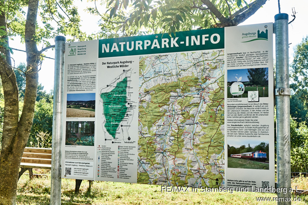 Umfeld Naturpark Einfamilienhaus Langenneufnach