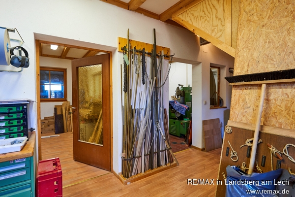 Werkstatt Ger�teraum Bauernhaus Hurlach