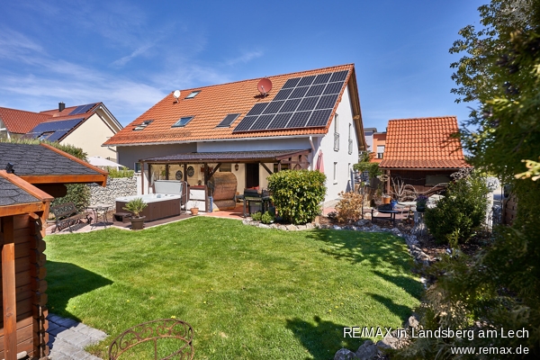 Garten Doppelhaush�lfte Klosterlechfeld