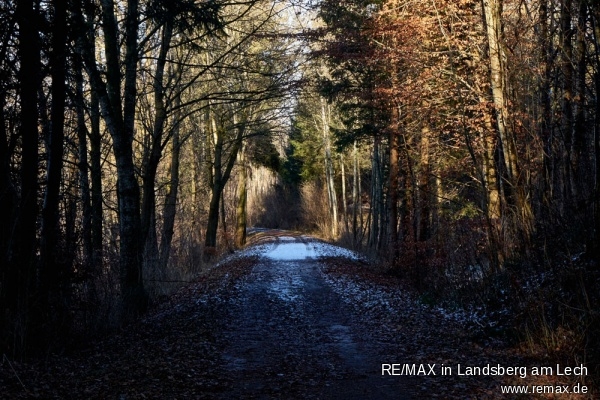 Wanderweg oberhalb des Grundst�cks Wohngrundst�ck Kaltental