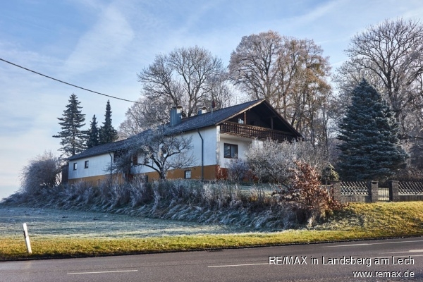 Ansicht Nord-West Einfamilienhaus Finning / Entraching