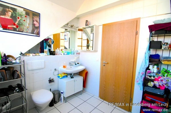Badezimmer Doppelhaush�lfte Landsberg