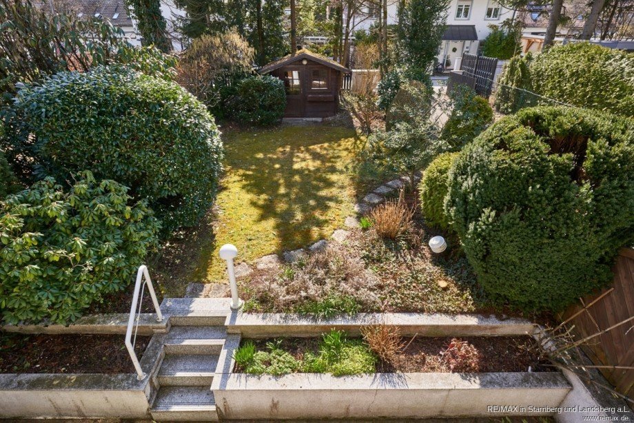 Garten Doppelhaush�lfte Vaterstetten