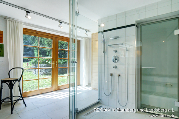 Sauna EG Gartenfl�gel Bauernhaus Starnberg / Hanfeld