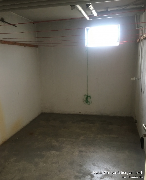 Trockenraum im Keller Etagenwohnung Augsburg