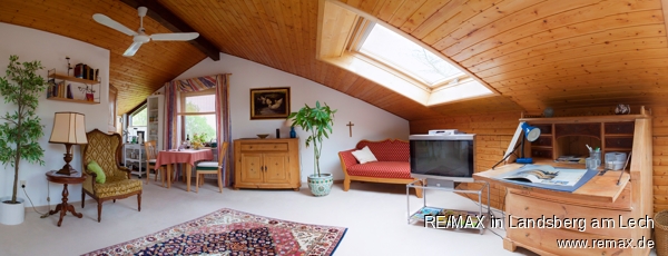Dachwohnung Doppelhaush�lfte Inning am Ammersee