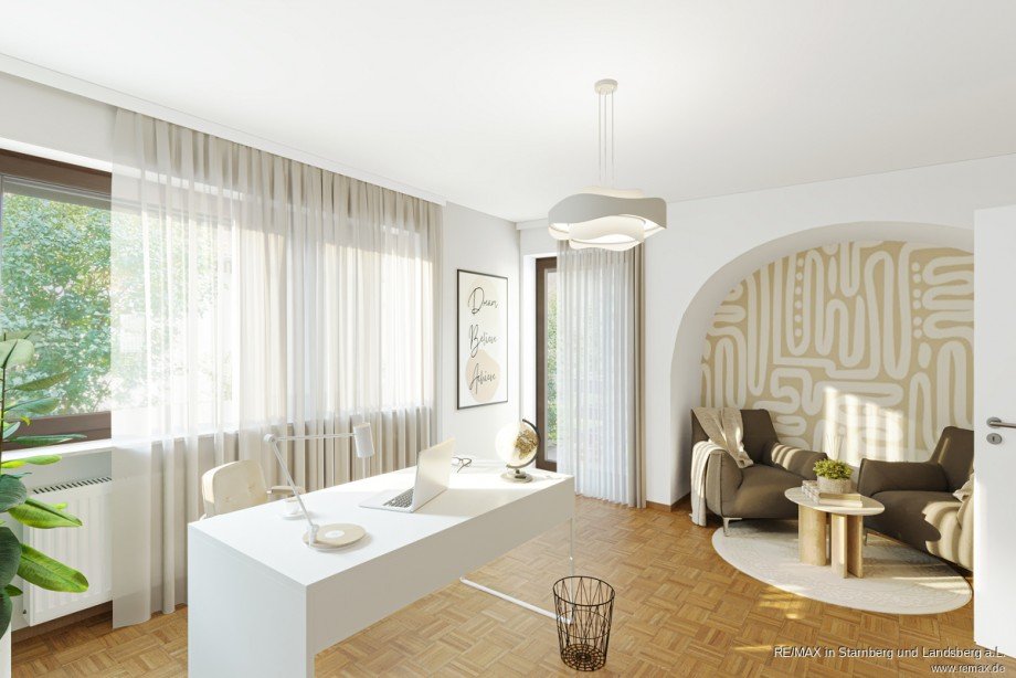 EG Arbeitszimmer - digital eingerichtet Einfamilienhaus T�rkheim