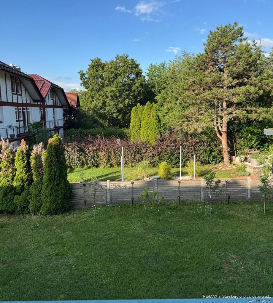 Balkon Ausblick Etagenwohnung Gr�felfing