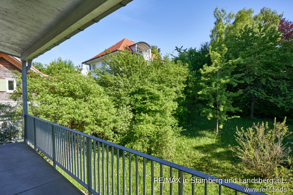 Balkon Dachgescho� Reihenendhaus Schondorf