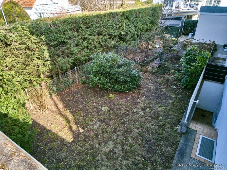 Garten n�rdlicher Teil Doppelhaush�lfte Vaterstetten