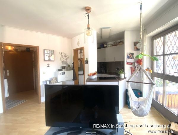 Wohnzimmer Etagenwohnung Landsberg