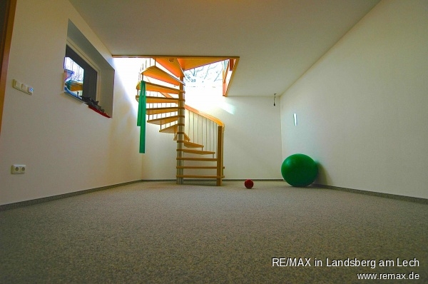 Gymnastikraum im KG Einfamilienhaus Kaufering