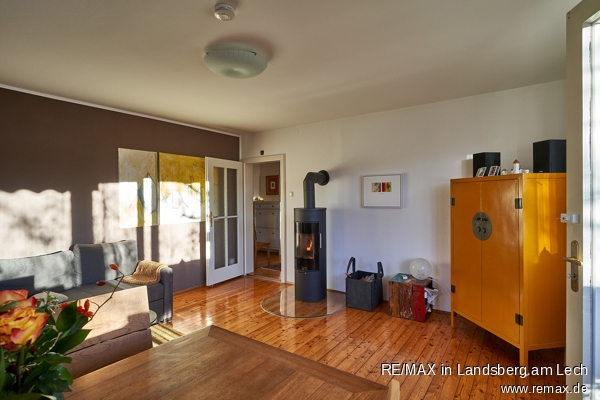 Wohnzimmer Etagenwohnung Haar