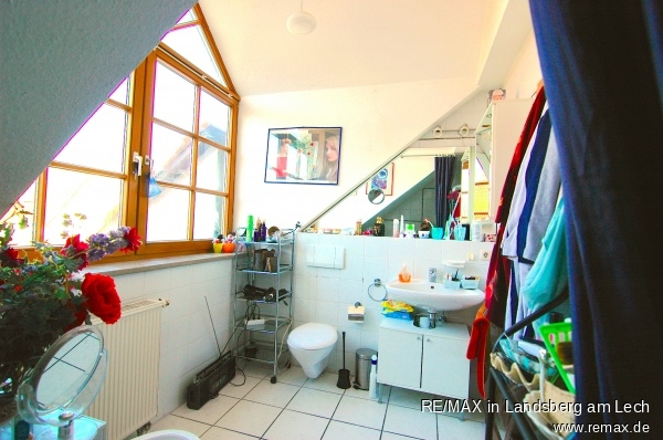 Badezimmer Doppelhaush�lfte Landsberg