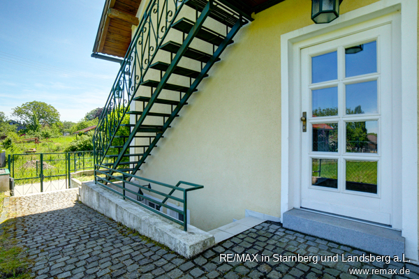 Eingang Einliegerwohnung Bauernhaus Starnberg / Hanfeld